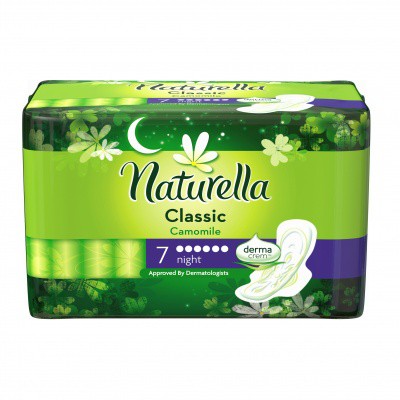 Naturella Classic Night 7ks | Zdravotnické potřeby - Dámská intimní hygiena